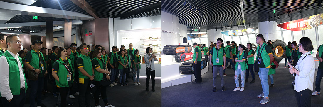 Westlake team of New Century from Philippine visited ZC Rubber in Hangzhou