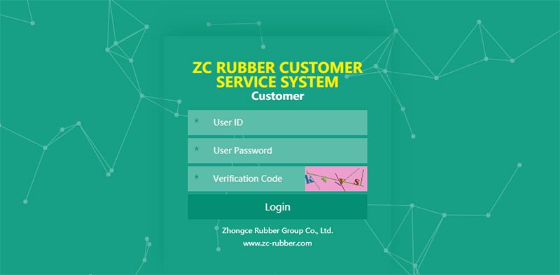 ZC Rubber New Online Customer Service System will be available in July