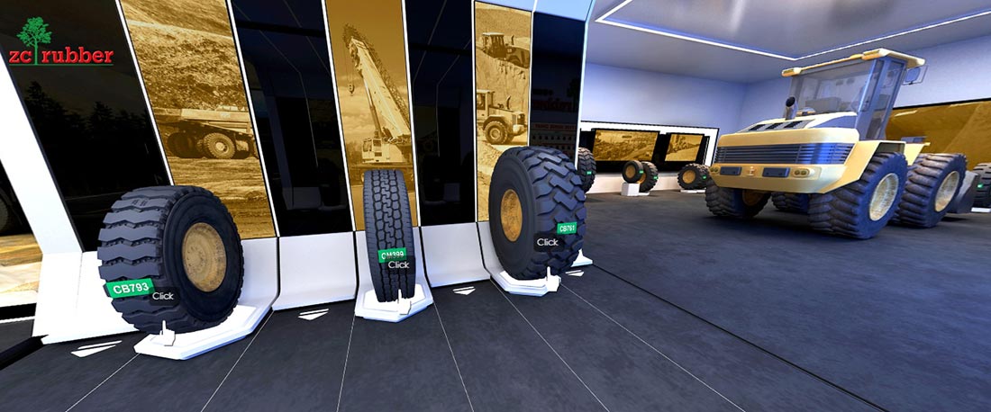 ZC Rubber Launching Online VR Showroom for Westlake, Goodride and Arisun Websites