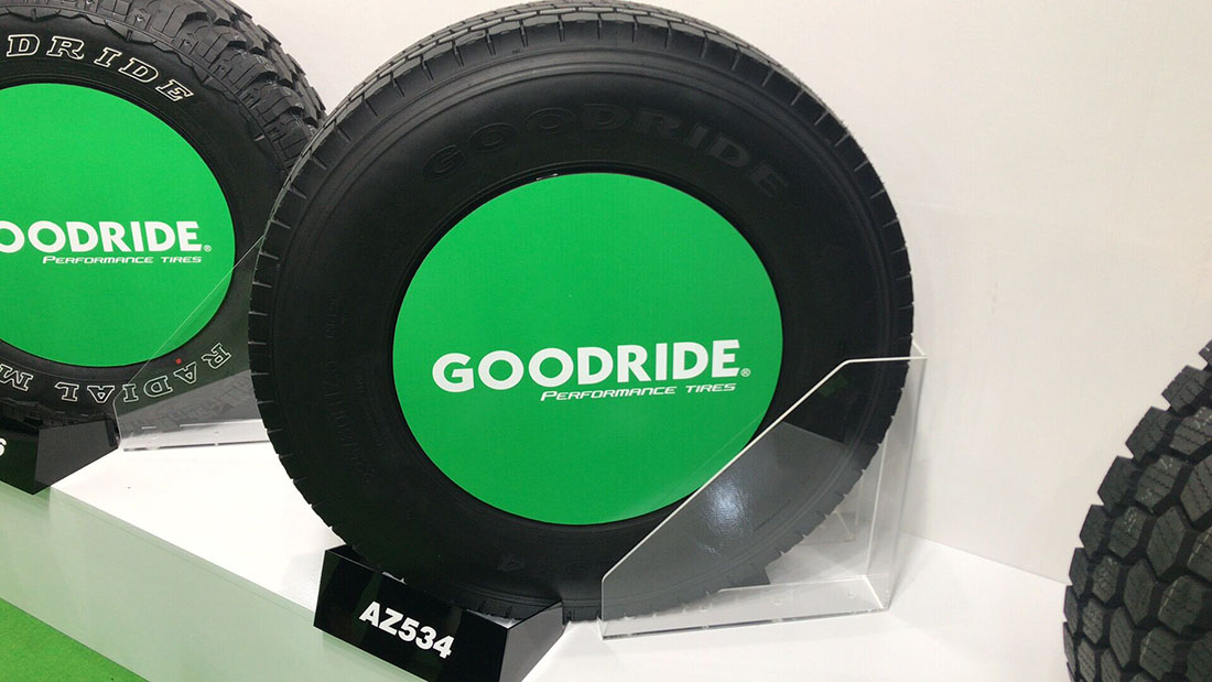 Goodride attending TOKYO AUTO SALON in Japan